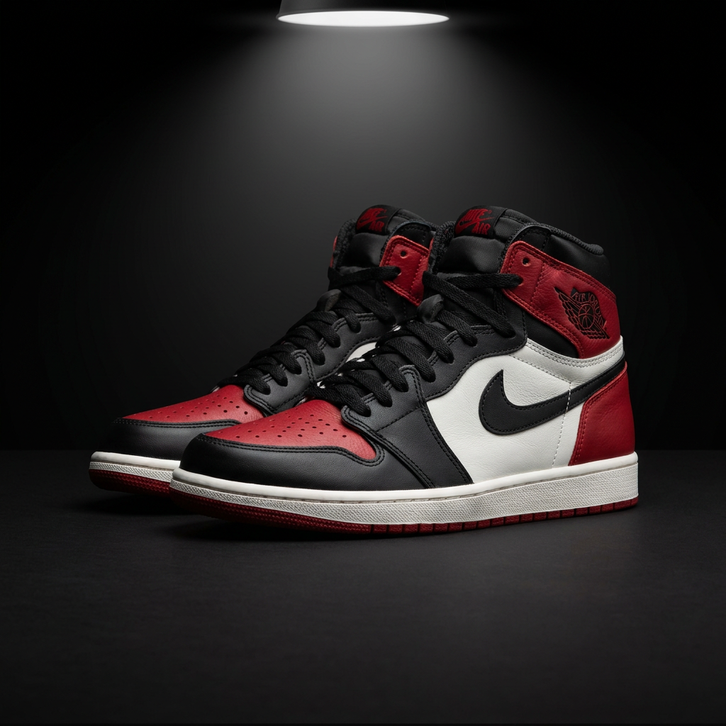 Air Jordan 1 Chicago studio shot